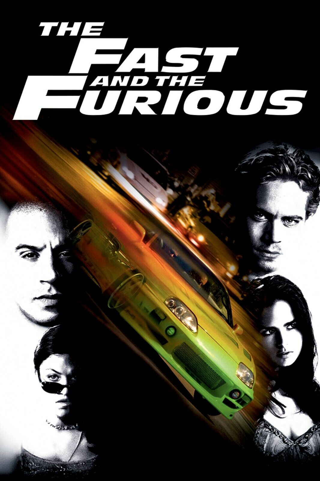 The Fast and Furious movie poster