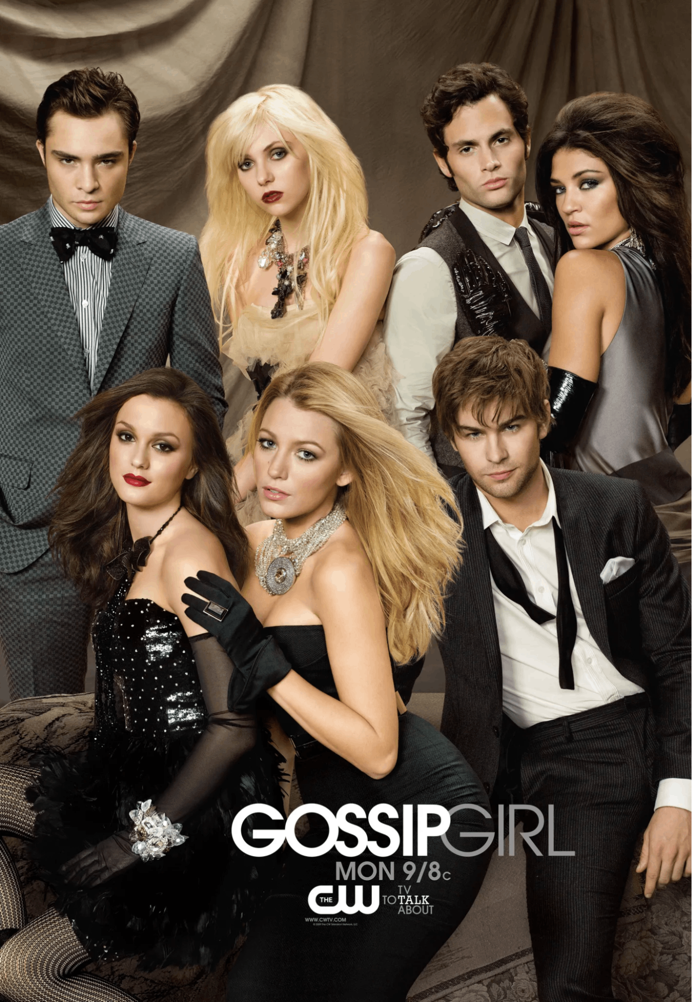 The Gossip Girl series poster